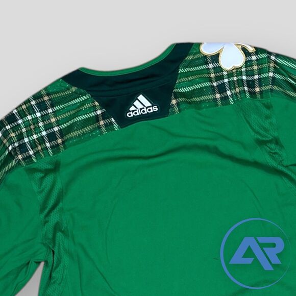 Adidas New York Islanders St Patrick’s Day Primegreen Jersey NHL CS0421 Size 50 - Picture 5 of 7